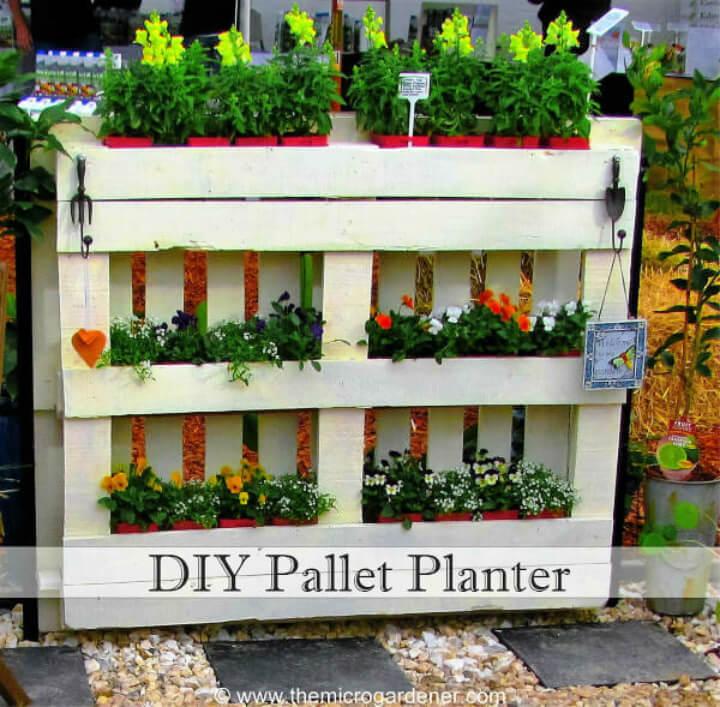 Planter From Recycled Pallet