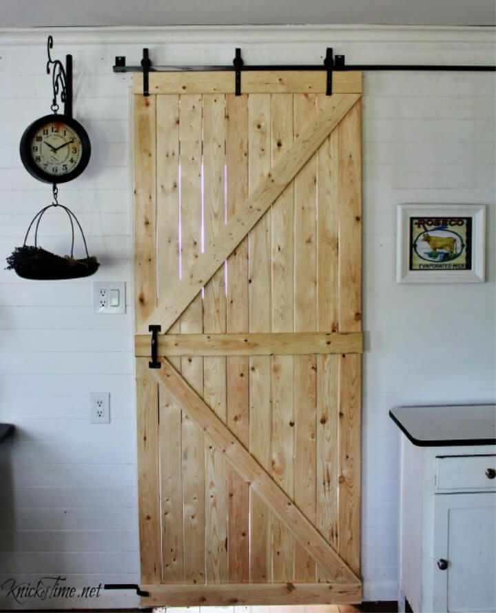 Sliding Barn Door From Pallets