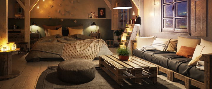 interior design ideas tips to complement your pallet furniture