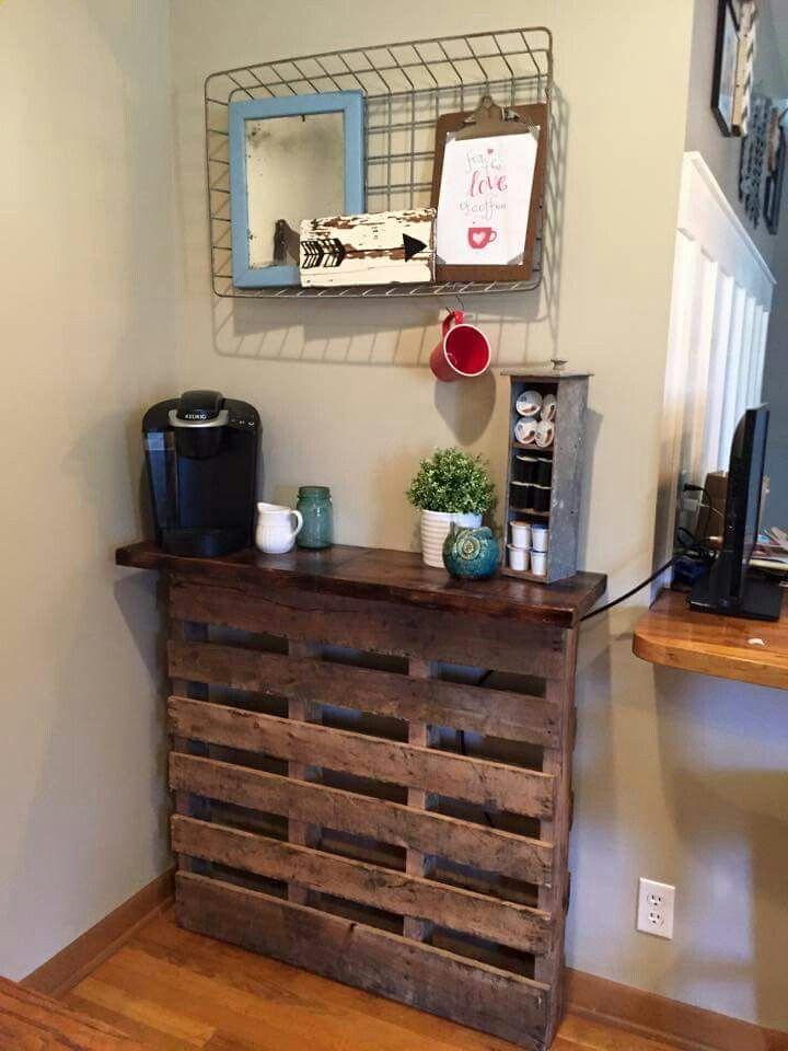 Ideas for Pallet Coffee Bars at Home titleIdeas for Pallet Coffee Bars at Home